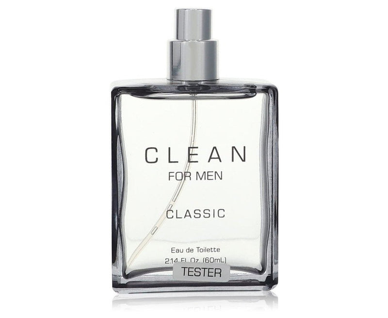 Clean Men by CleanEau De Toilette Spray (Tester) 2.14 oz