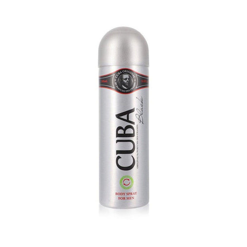 CUBA Black par Fragluxe Body Spray 6.6 oz