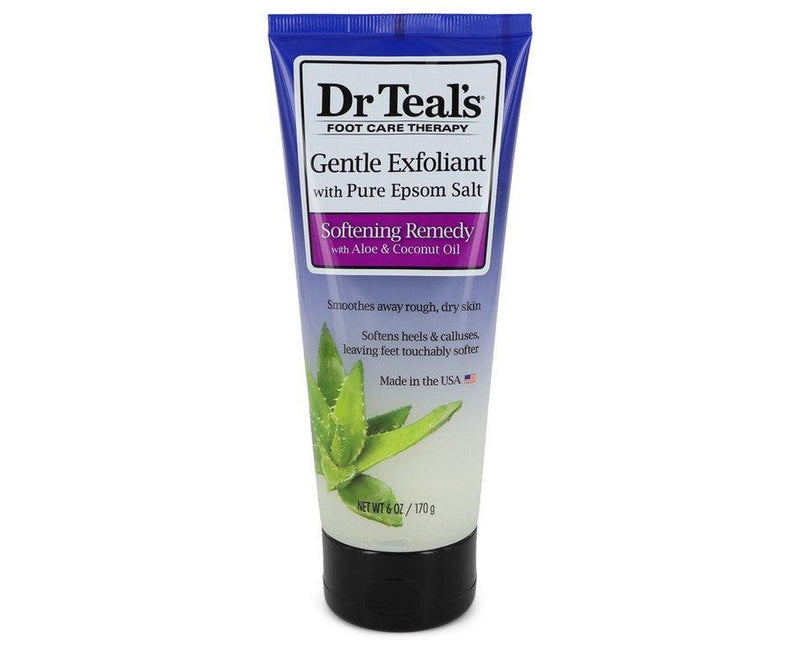 Dr Teal's Gentle Exfoliant With Pure Epson Salt by Dr Teal's Gentle Exfoliant with Pure Epsom Salt Softening Remedy with Aloe & Coconut Oil (Unisex) 6 oz