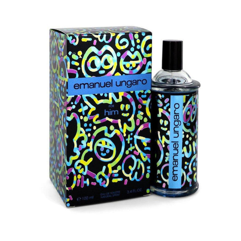 Emanuel Ungaro For Him by Ungaro Eau De Toilette Spray 3.4 oz