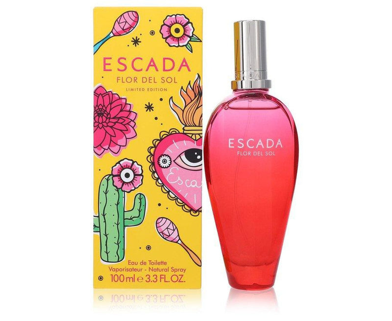Escada Flor Del Sol by Escada Eau De Toilette Spray (Limited Edition) 3.4 oz