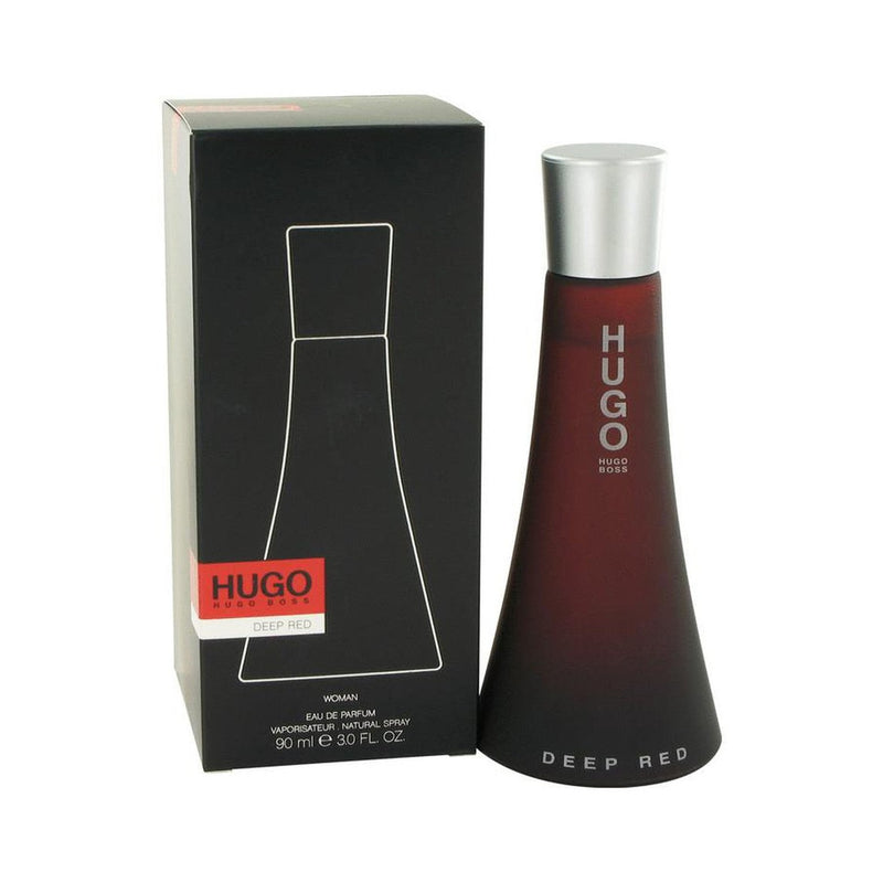 hugo DEEP RED by Hugo Boss Eau De Parfum Spray 3 oz