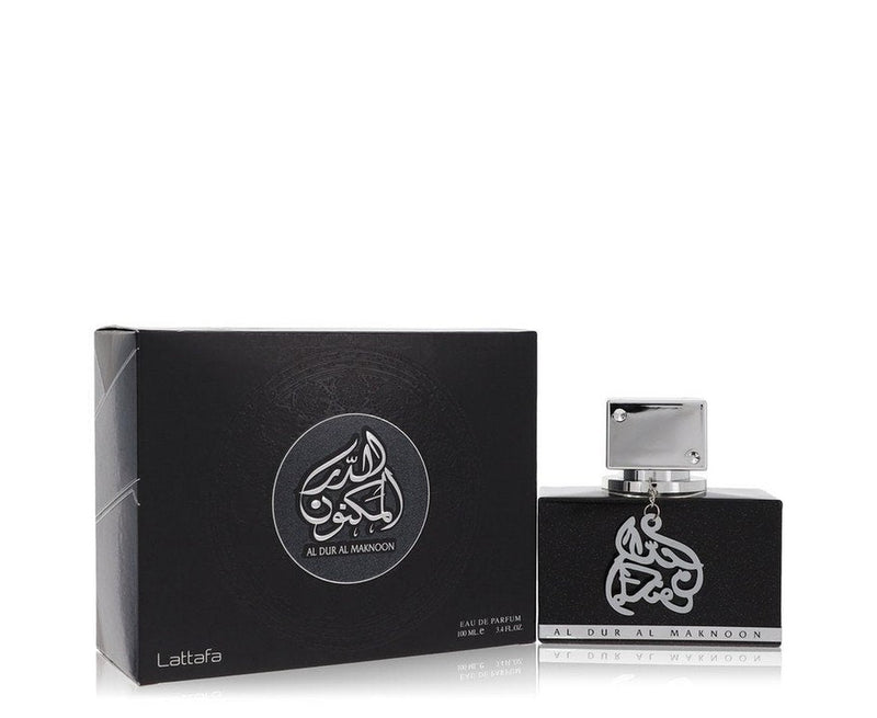 Lattafa Al Dur Al Maknoon Silver Cologne By Lattafa Eau De Parfum Spray (Unisex)3.4 oz Eau De Parfum Spray