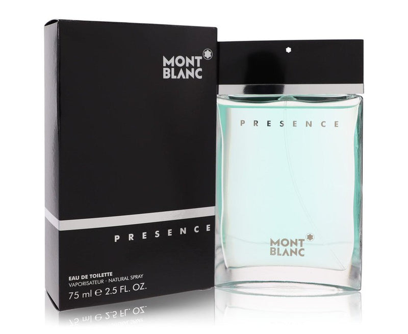 Presence Cologne By Mont Blanc Eau De Toilette Spray2.5 oz Eau De Toilette Spray