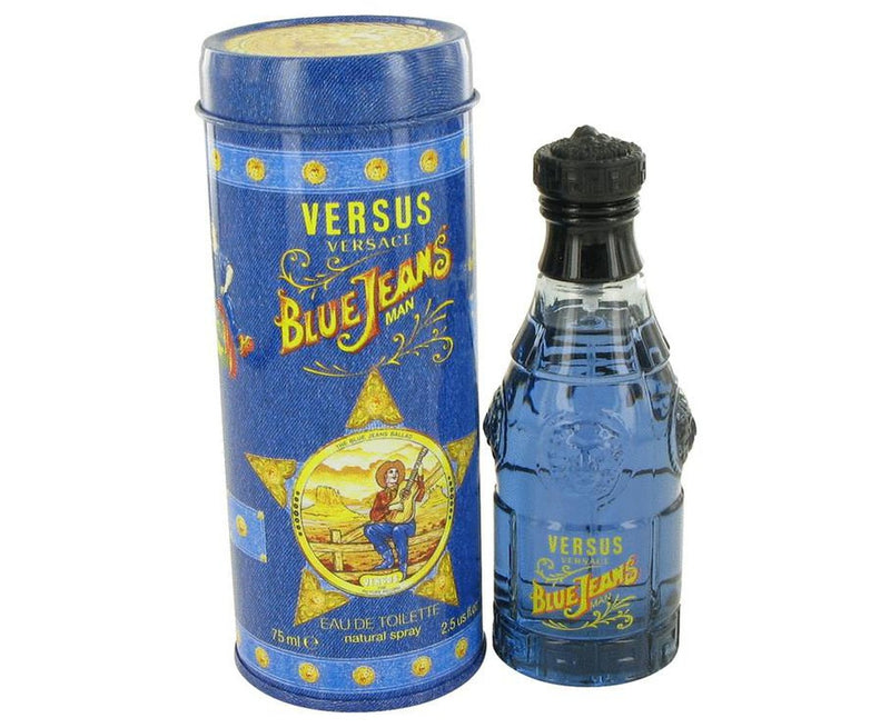 BLUE JEANS by Versace Eau De Toilette Spray (New Packaging) 2.5 oz