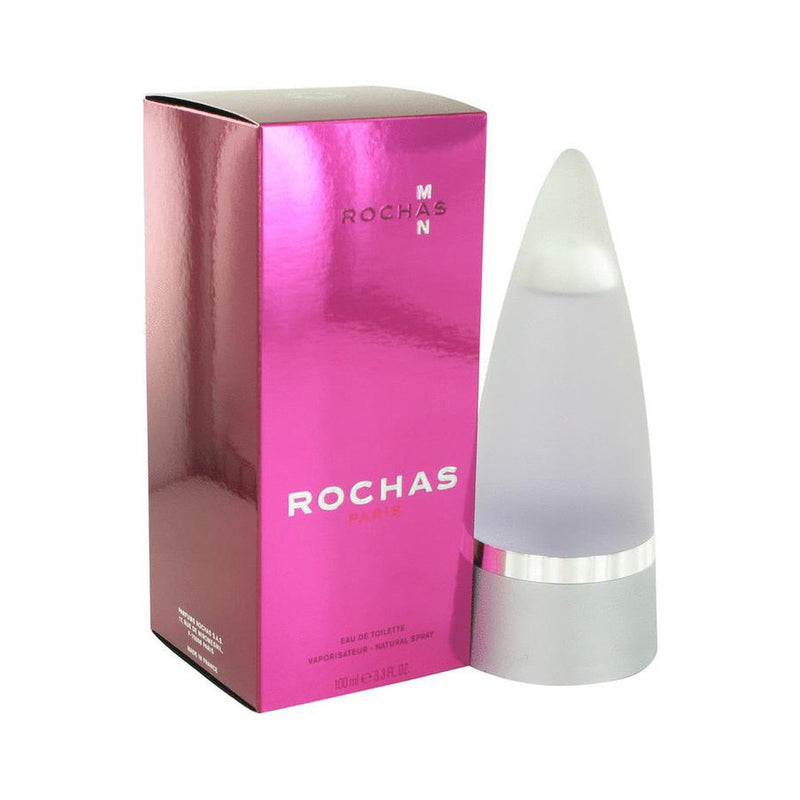 Rochas Man by Rochas Eau De Toilette Spray 3.4 oz