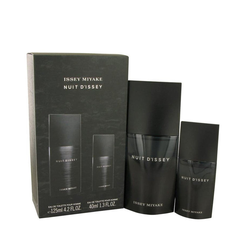 Nuit D'issey by Issey Miyake Gift Set -- 4.2 oz Eau De Toilette Spray + 1.3 oz Eau De Toilette Spray