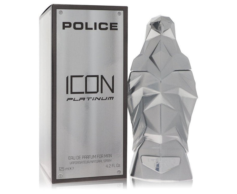 Police Icon Platinum by Police ColognesEau De Parfum Spray 4.2 oz