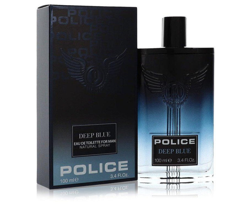 Police Deep Blue por Police Colognes Eau De Toilette Spray 3.4 oz