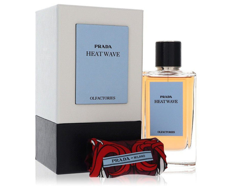 Prada Olfactories Heat Wave by PradaEau De Parfum Spray with Gift Pouch (Unisex) 3.4 oz 3.4 oz Eau de Parfum Spray + Gift Pouch