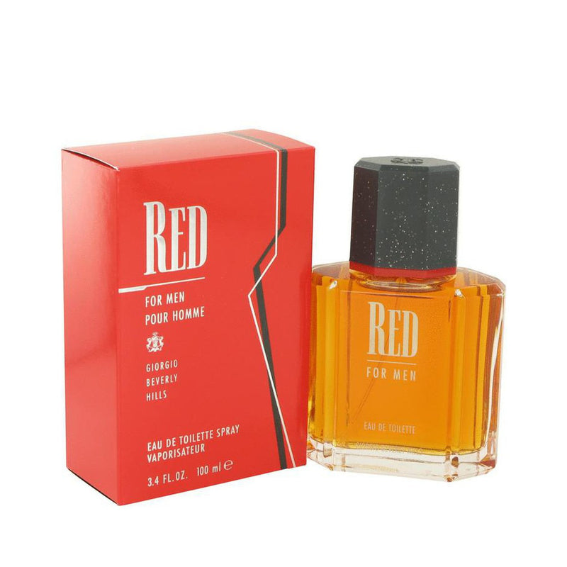 RED by Giorgio Beverly Hills Eau De Toilette Spray 3.4 oz