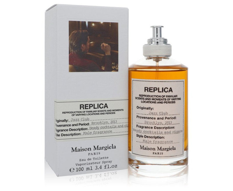 Replica Jazz Club by Maison MargielaEau De Toilette Spray (Unisex) 3.4 oz