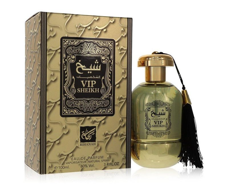 Rihanah VIP Sheikh by RihanahEau De Parfum Spray (Unisex) 3.4 oz