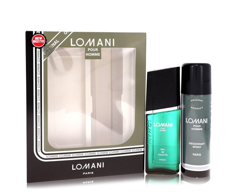 Lomani by LomaniGift Set -- 3.4 oz Eau De Toilette Spray + 6.7 oz Deodorant Spray