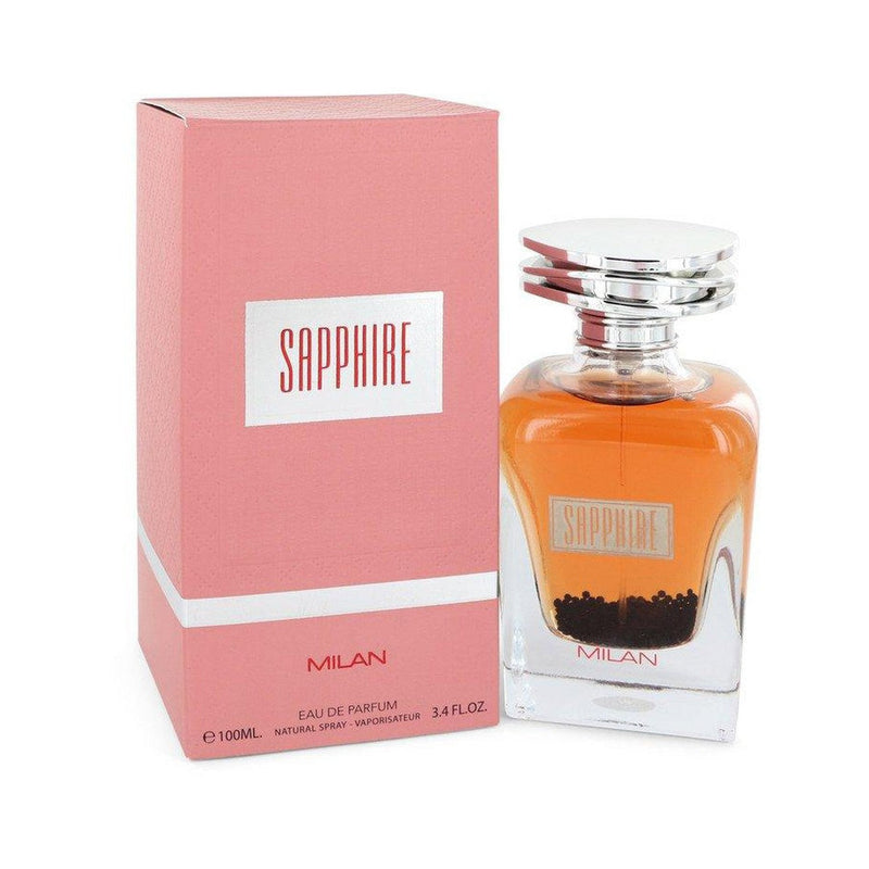 Sapphire Milan by Milan Parfums Eau De Parfum Spray 3.4 oz