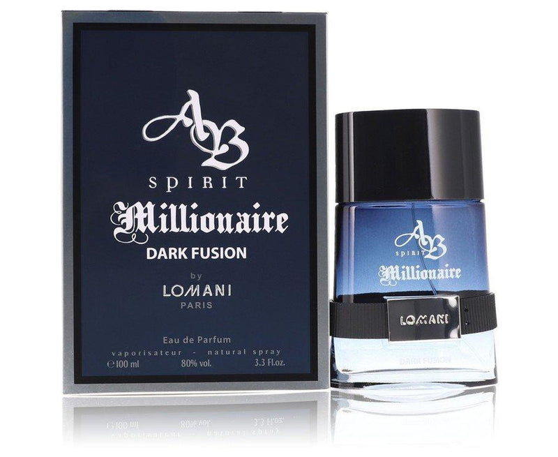 Spirit Millionaire Dark Fusion by Lomani Eau De Parfum Spray 3.3 oz