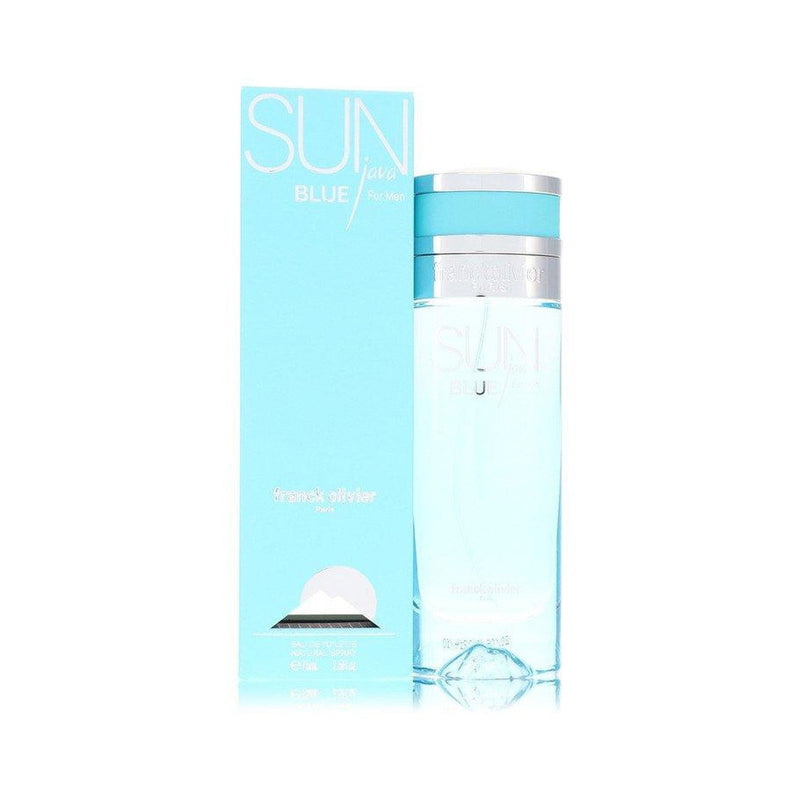 Sun Java Blue by Franck Olivier Eau De Toilette Spray 2.5 oz