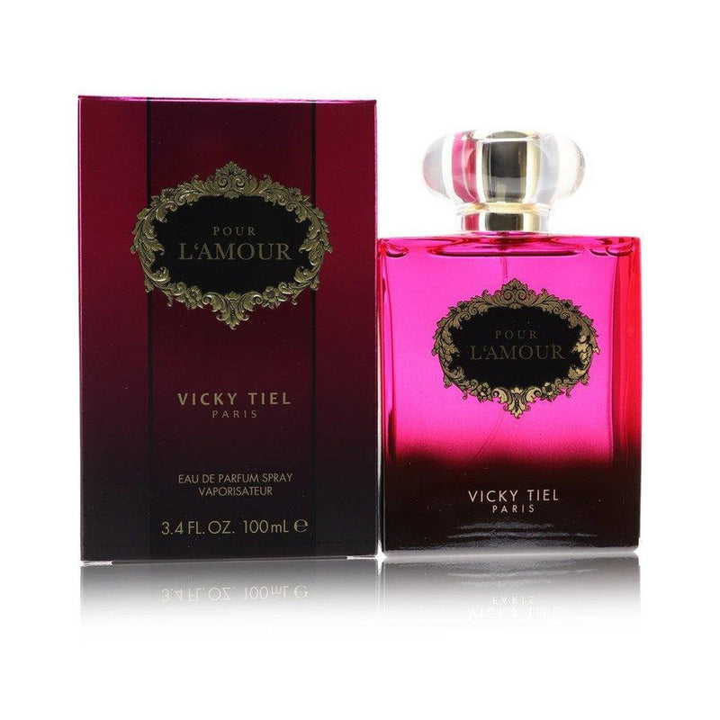 Vicky Tiel Pour L'amour by Vicky Tiel Eau De Parfum Spray 3.4 oz