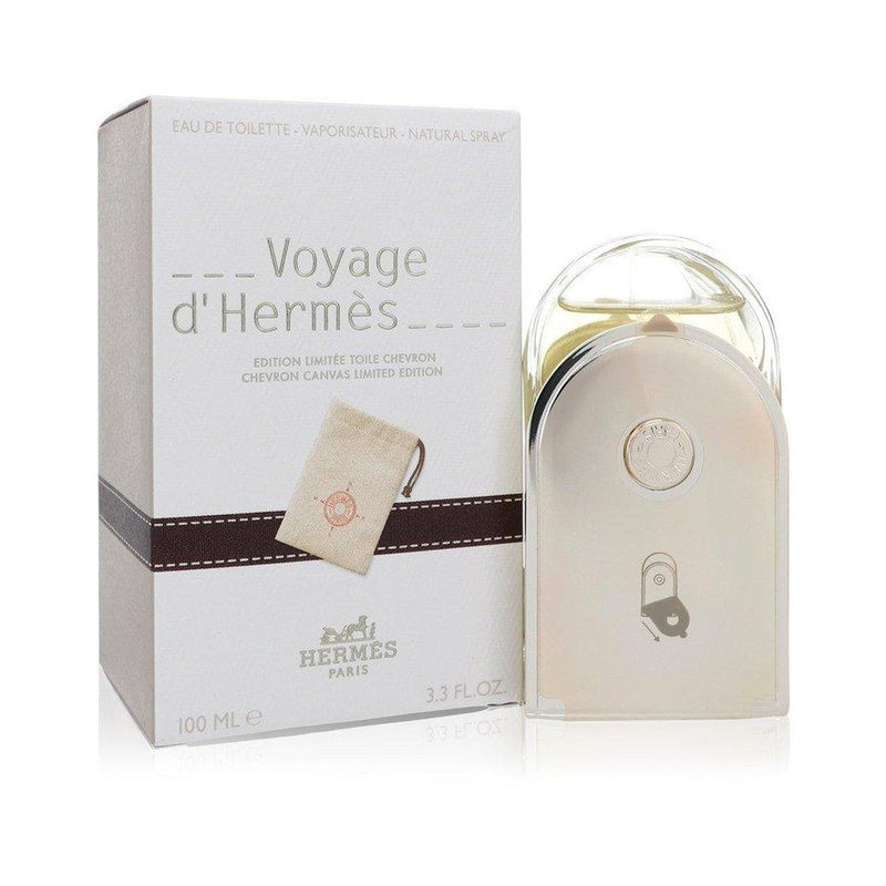 Voyage D'Hermes by Hermes Eau De Toilette Spray with Pouch (Unisex) 3.3 oz