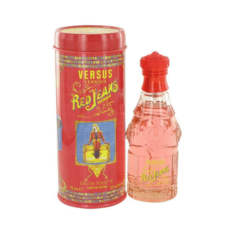 RED JEANS by Versace Eau De Toilette Spray 2.5 oz