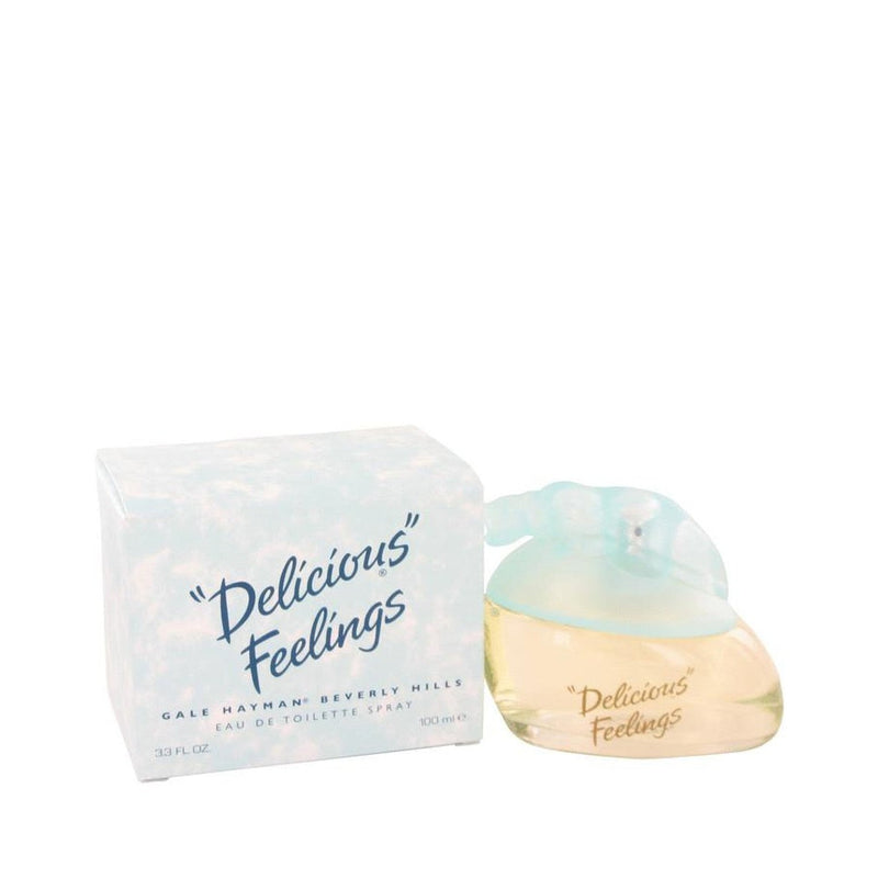 DELICIOUS FEELINGS by Gale Hayman Eau De Toilette Spray (New Packaging) 3.4 oz