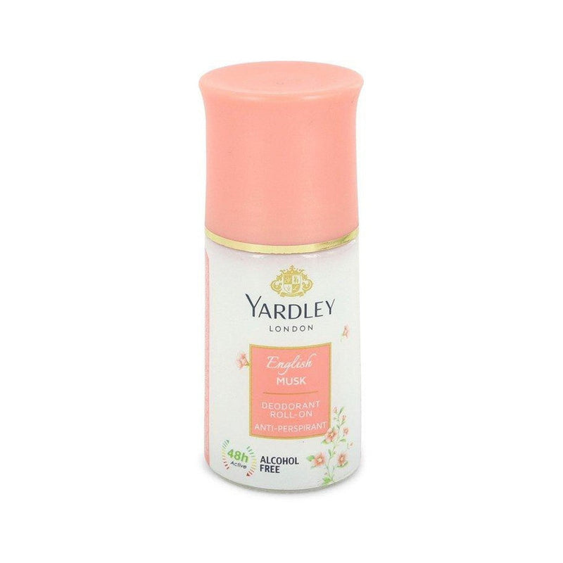 Yardley English Musk by Yardley London Deodorant Roll-On Alcohol Free 1.7 oz