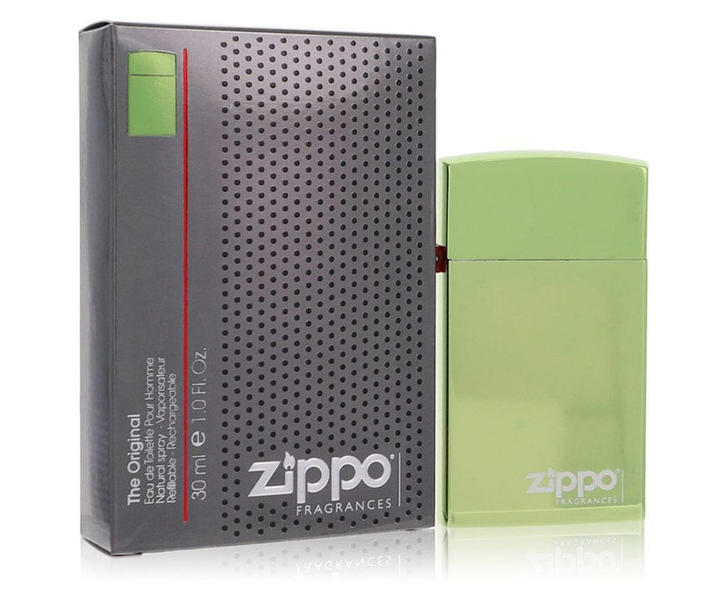 Zippo Green by ZippoEau De Toilette Refillable Spray 1 oz