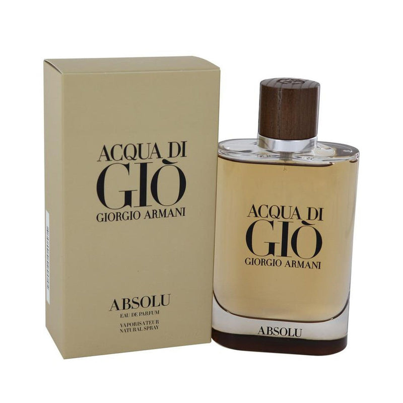 Acqua Di Gio Absolu by Giorgio Armani Eau De Parfum Spray 4.2 oz