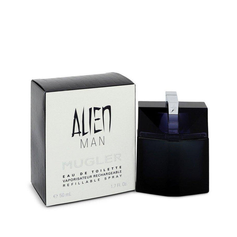 Alien Man by Thierry Mugler Eau De Toilette Refillable Spray 1.7 oz