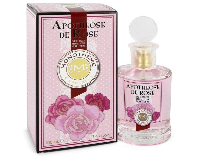 Apothéose de Rose by Monotheme Fine Fragrances Venezia Eau De Toilette Spray 3.4 oz