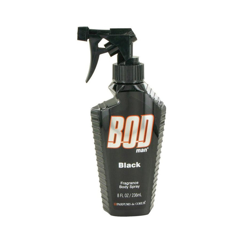Bod Man Black by Parfums De Coeur Body Spray 8 oz