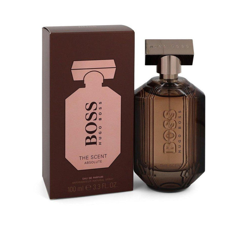 Boss The Scent Absolute by Hugo Boss Eau De Parfum Spray 3.3 oz