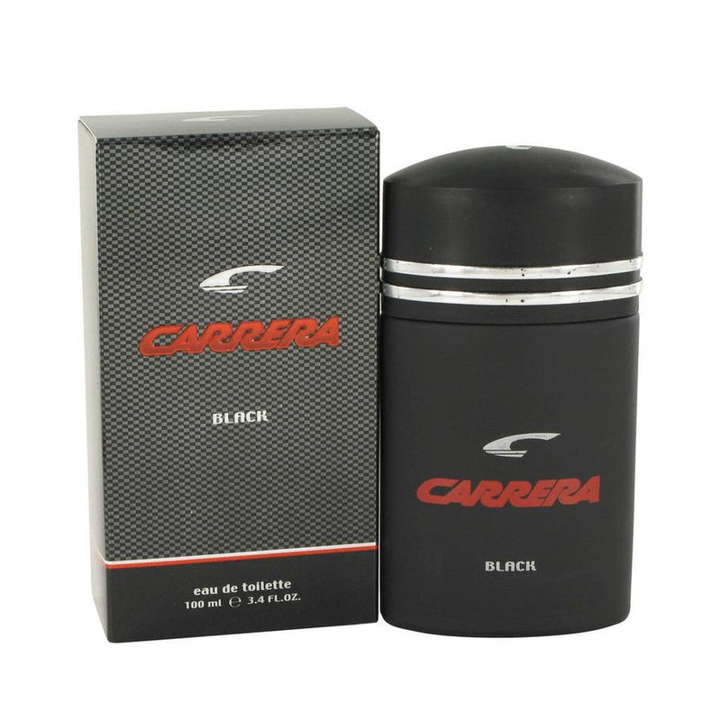 Carrera Black by Muelhens Eau De Toilette Spray 3.4 oz