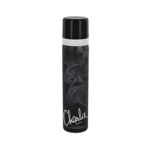 Charlie Black by Revlon Body Fragrance Spray 2.5 oz