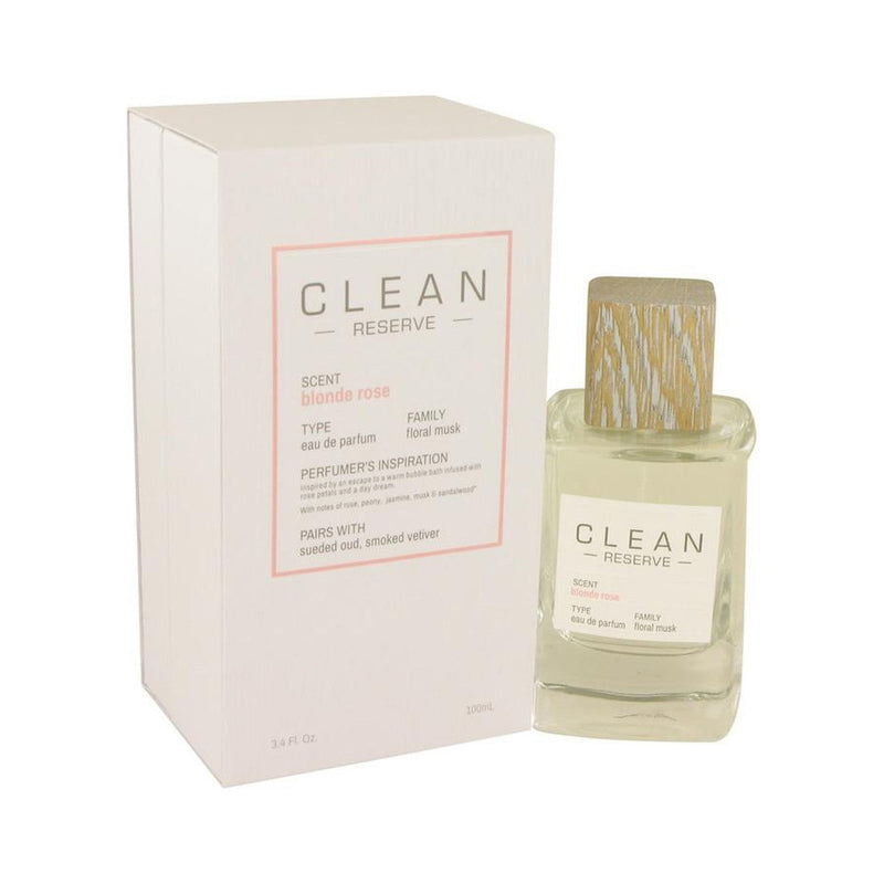 Clean Blonde Rose by Clean Eau De Parfum Spray 3.4 oz