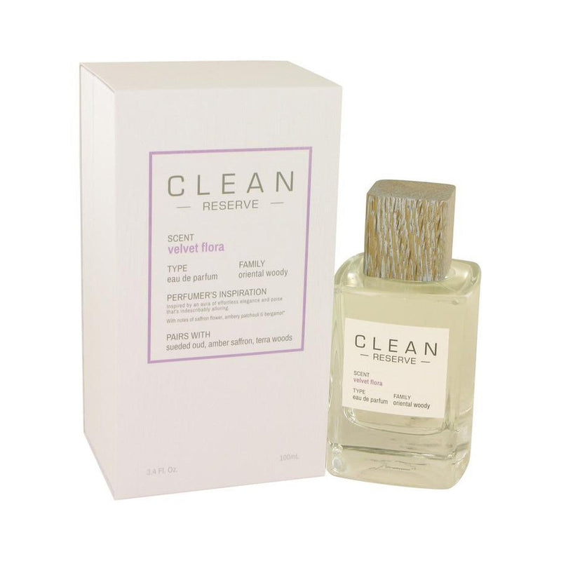 Clean Velvet Flora by Clean Eau De Parfum Spray 3.4 oz
