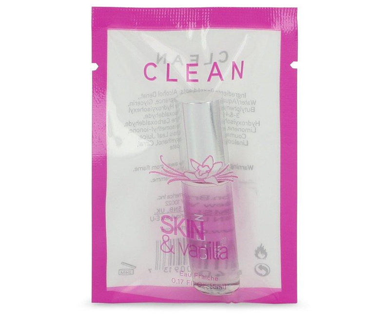Clean Skin and Vanilla by Clean Mini Eau Frachie .17 oz