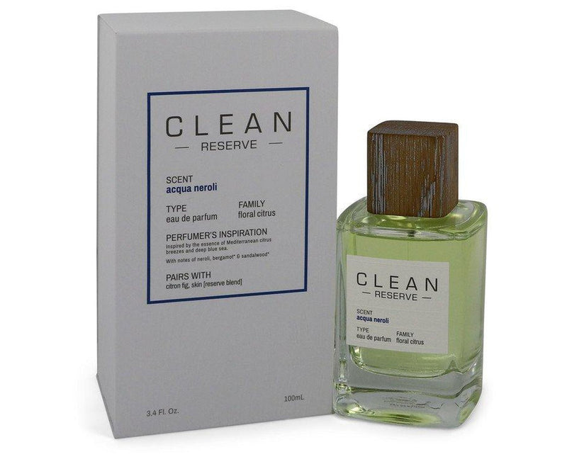 Clean Reserve Acqua Neroli by Clean Eau De Parfum Spray 3.4 oz