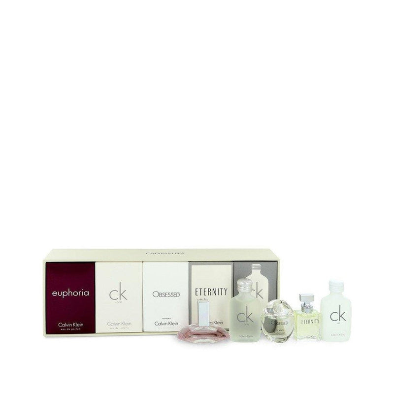 Euphoria by Calvin Klein Gift Set -- Deluxe Fragrance Collection Includes CK One, Euphoria, CK All, Obsessed and Eternity