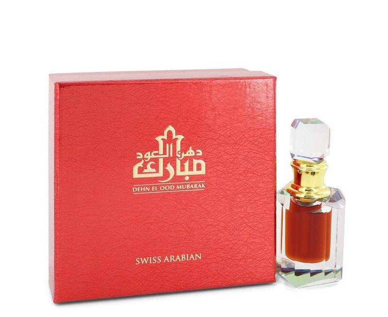 Dehn El Oud Mubarak by Swiss Arabian Extrait De Parfum (Unisex) .20 oz
