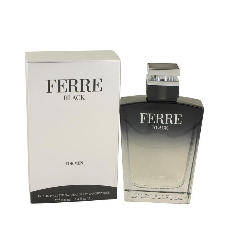 Ferre Black by Gianfranco Ferre Eau De Toilette Spray 3.4 oz