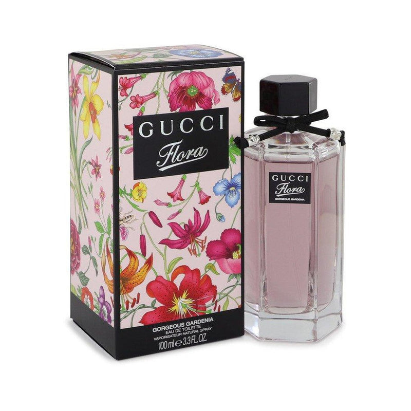 Flora Gorgeous Gardenia by Gucci Eau De Toilette Spray 3.3 oz