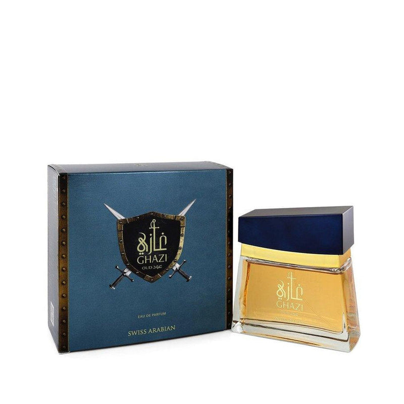 Swiss Arabian Ghazi Oud by Swiss Arabian Eau De Parfum Spray 3.4 oz