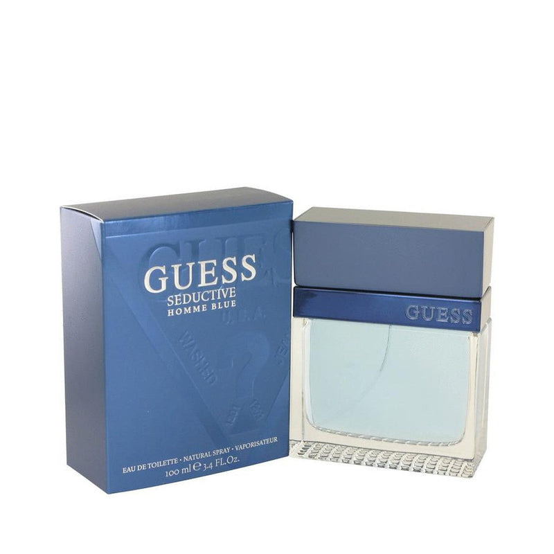 Guess Seductive Homme Blue by Guess Eau De Toilette Spray 3.4 oz