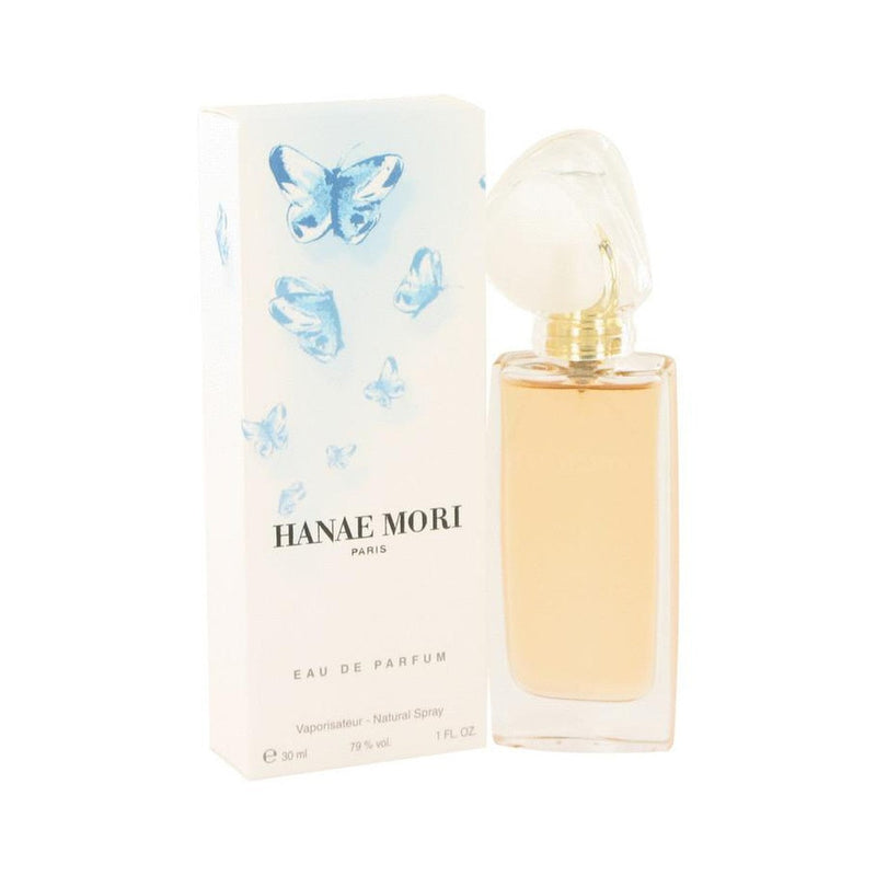 HANAE MORI by Hanae Mori Eau De Parfum Spray (Blue Butterfly) 1 oz