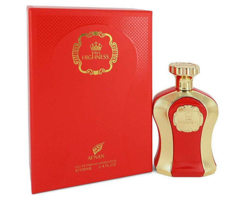 Her Highness Red by Afnan Eau De Parfum Spray 3.4 oz