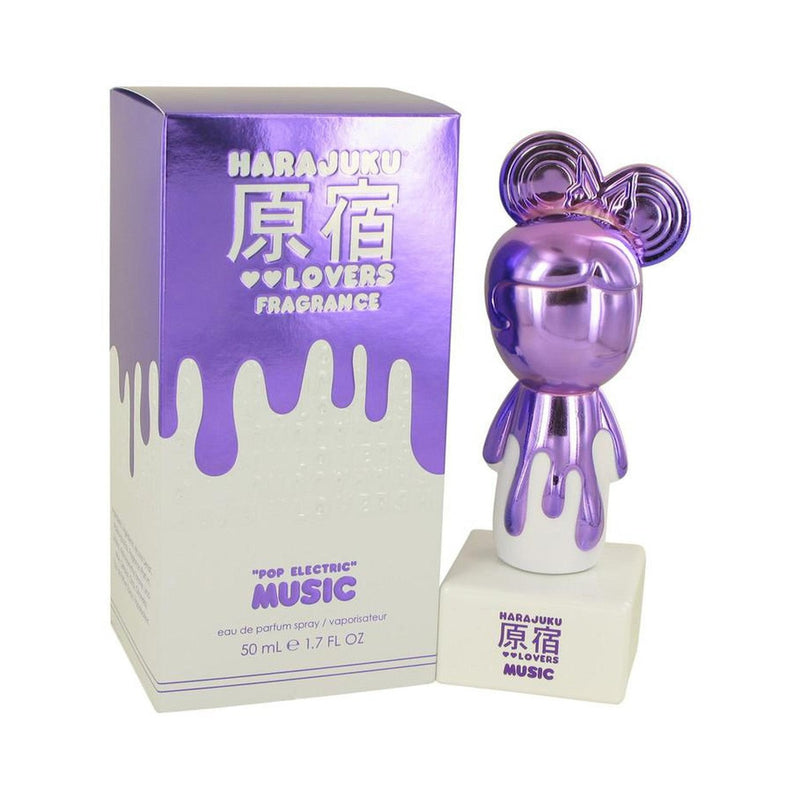 Harajuku Lovers Pop Electric Music by Gwen Stefani Eau De Parfum Spray 1.7 oz