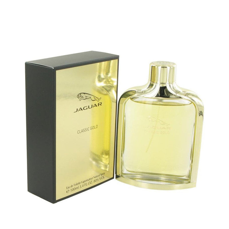 Jaguar Classic Gold by Jaguar Eau De Toilette Spray 3.4 oz