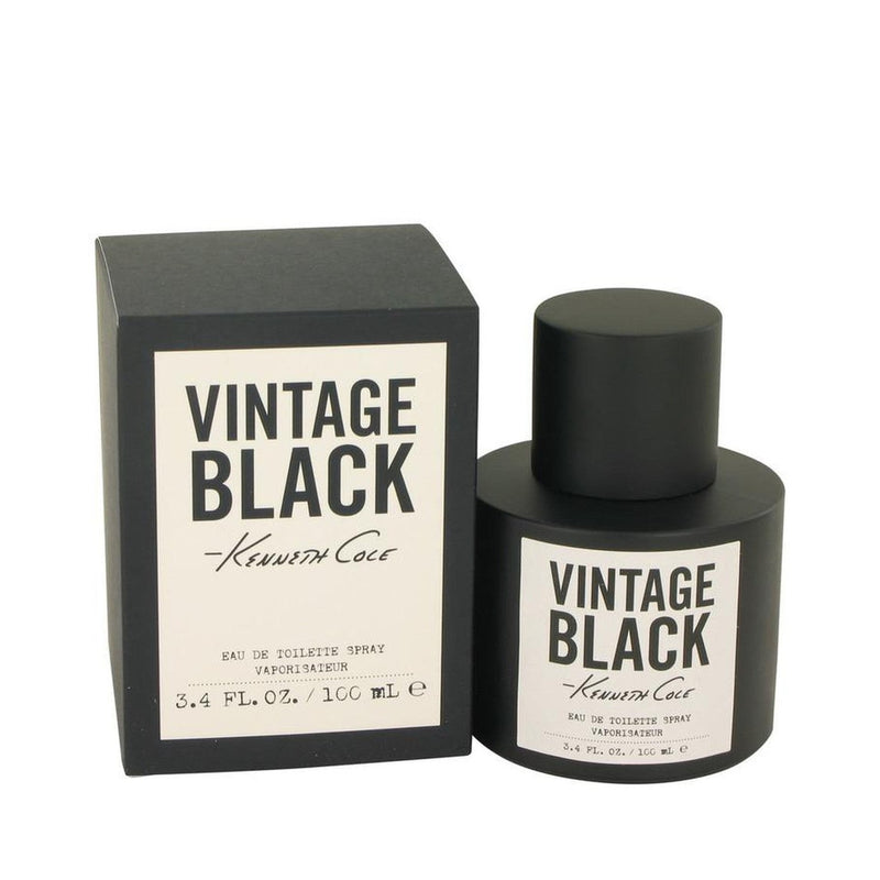 Kenneth Cole Vintage Black by Kenneth Cole Eau De Toilette Spray 3.4 oz