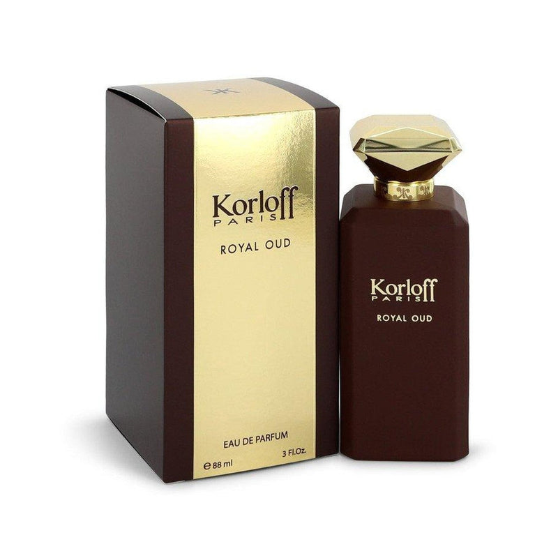 Korloff Royal Oud by Korloff Eau De Parfum Spray (Unisex) 3 oz